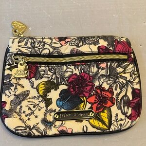 Betsey Johnson Multicolor Floral Clutch